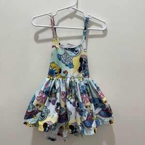 Spoiled and flashy snap back stitch dress 18-24m